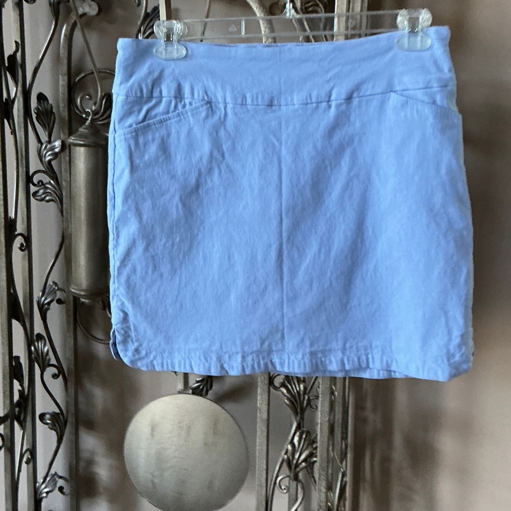 Tribal Light Blue Skort